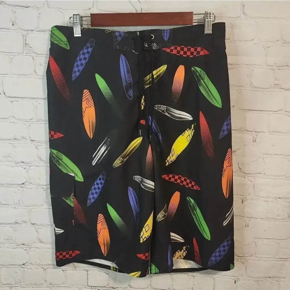 Men's Hang Ten swim trunks, size XL